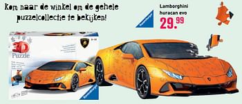 Aanbiedingen Lamborghini huracan evo - Ravensburger - Geldig van 04/10/2020 tot 06/12/2020 bij Multi Bazar
