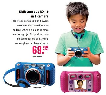 Aanbiedingen Kidizoom duo dx 10 in 1 camera - Vtech - Geldig van 04/10/2020 tot 06/12/2020 bij Multi Bazar