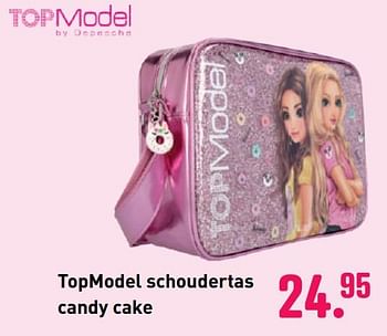 Aanbiedingen Topmodel schoudertas candy cake - Top Model - Geldig van 04/10/2020 tot 06/12/2020 bij Multi Bazar