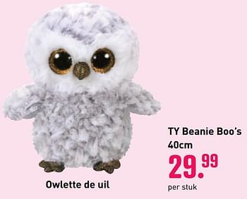 Aanbiedingen Owlette de uil - TY Beanie Boos - Geldig van 04/10/2020 tot 06/12/2020 bij Multi Bazar