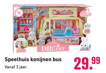 Aanbiedingen Speelhuis konijnen bus - Huismerk - Multi Bazar - Geldig van 04/10/2020 tot 06/12/2020 bij Multi Bazar