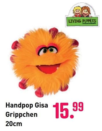 Aanbiedingen Handpop gisa grippchen - Living Puppets - Geldig van 04/10/2020 tot 06/12/2020 bij Multi Bazar