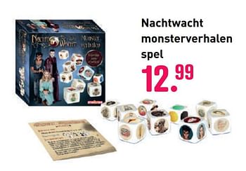 Aanbiedingen Nachtwacht monsterverhalen spel - Studio 100 - Geldig van 04/10/2020 tot 06/12/2020 bij Multi Bazar