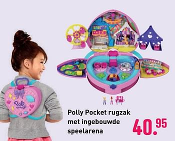 Aanbiedingen Polly pocket rugzak met ingebouwde speelarena - Polly pocket - Geldig van 04/10/2020 tot 06/12/2020 bij Multi Bazar