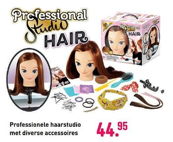 Aanbiedingen Professionele haarstudio met diverse accessoires - Buki France - Geldig van 04/10/2020 tot 06/12/2020 bij Multi Bazar