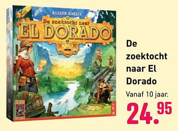 Aanbiedingen De zoektocht naar el dorado - 999games - Geldig van 04/10/2020 tot 06/12/2020 bij Multi Bazar