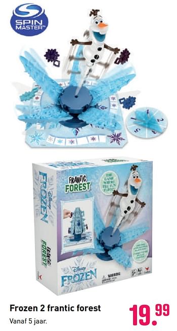 Aanbiedingen Frozen 2 frantic forest - Spin Master - Geldig van 04/10/2020 tot 06/12/2020 bij Multi Bazar