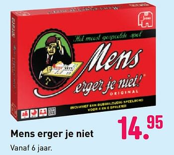 Aanbiedingen Mens erger je niet - Jumbo - Geldig van 04/10/2020 tot 06/12/2020 bij Multi Bazar