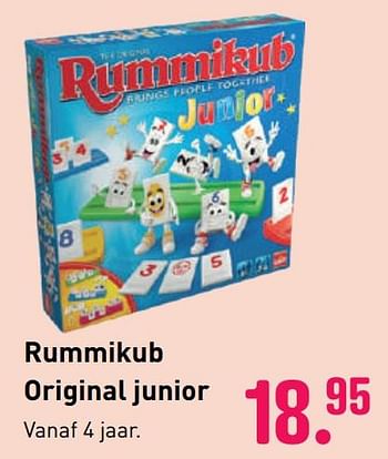 Aanbiedingen Rummikub original junior - Goliath - Geldig van 04/10/2020 tot 06/12/2020 bij Multi Bazar