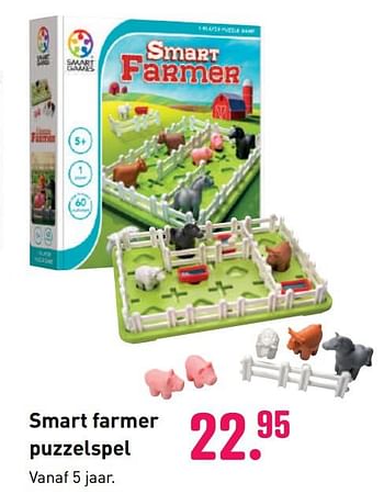 Aanbiedingen Smart farmer puzzelspel - Identity Games - Geldig van 04/10/2020 tot 06/12/2020 bij Multi Bazar