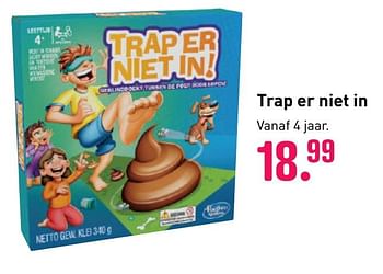 Aanbiedingen Trap er niet in - Hasbro - Geldig van 04/10/2020 tot 06/12/2020 bij Multi Bazar