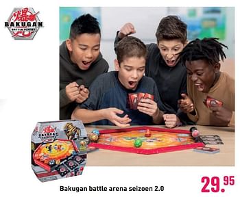 Aanbiedingen Bakugan battle arena seizoen 2.0 - Bakugan - Geldig van 04/10/2020 tot 06/12/2020 bij Multi Bazar