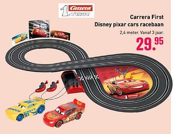 Aanbiedingen Carrera first disney pixar cars racebaan - Carrera - Geldig van 04/10/2020 tot 06/12/2020 bij Multi Bazar