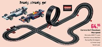 Aanbiedingen Carrera go!!! racebaan max speed - Carrera - Geldig van 04/10/2020 tot 06/12/2020 bij Multi Bazar