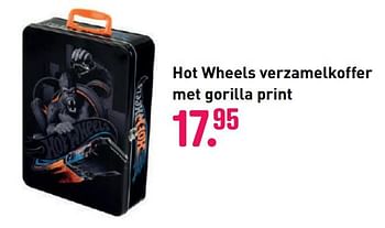 Aanbiedingen Hot wheels verzamelkoffer met gorilla print - Hot Wheels - Geldig van 04/10/2020 tot 06/12/2020 bij Multi Bazar