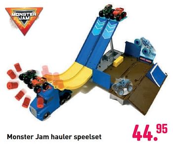 Aanbiedingen Monster jam hauler speelset - Monster Jam - Geldig van 04/10/2020 tot 06/12/2020 bij Multi Bazar