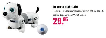 Aanbiedingen Robot teckel klein - Huismerk - Multi Bazar - Geldig van 04/10/2020 tot 06/12/2020 bij Multi Bazar
