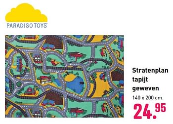 Aanbiedingen Stratenplan tapijt geweven - Paradiso Toys - Geldig van 04/10/2020 tot 06/12/2020 bij Multi Bazar