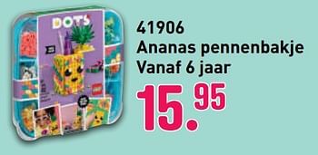 Aanbiedingen Ananas pennenbakje - Lego - Geldig van 04/10/2020 tot 06/12/2020 bij Multi Bazar