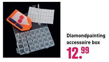 Aanbiedingen Diamondpainting accessoire box - Huismerk - Multi Bazar - Geldig van 04/10/2020 tot 06/12/2020 bij Multi Bazar