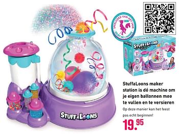 Aanbiedingen Stuffaloons maker station is dé machine om je eigen ballonnen mee te vullen en te versieren - Stuff-A-Loons - Geldig van 04/10/2020 tot 06/12/2020 bij Multi Bazar
