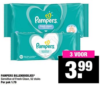 nikkel deed het Regeneratie Pampers Pampers billendoekjes - Promotie bij Big Bazar