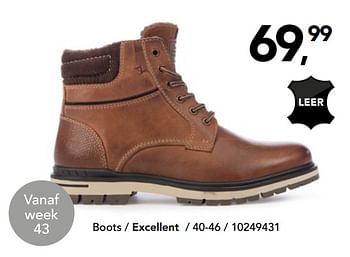 Aanbiedingen Boots - Excellent - Geldig van 09/10/2020 tot 02/12/2020 bij Bristol