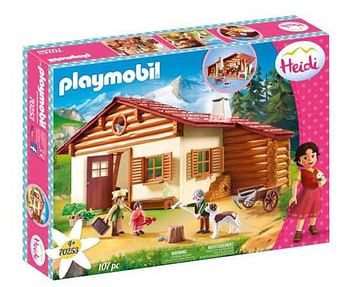 Aanbiedingen 70253 Heidi met grootvader bij de alpenhut - Playmobil - Geldig van 10/10/2020 tot 01/11/2020 bij ToyChamp