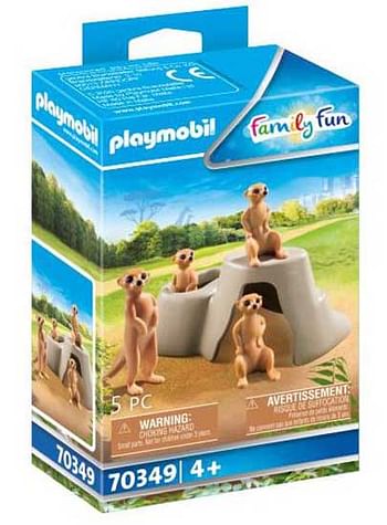 Aanbiedingen 70349 Kolonie stokstaartjes - Playmobil - Geldig van 10/10/2020 tot 01/11/2020 bij ToyChamp