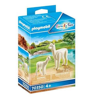 Aanbiedingen 70350 Alpaca met baby - Playmobil - Geldig van 10/10/2020 tot 01/11/2020 bij ToyChamp