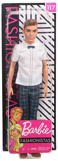 Aanbiedingen Barbie Fashionista Ken pop - Barbie - Geldig van 10/10/2020 tot 01/11/2020 bij ToyChamp