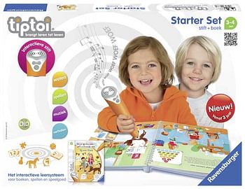 Aanbiedingen Tiptoi Starterset geluiden prentenboek - Ravensburger - Geldig van 10/10/2020 tot 01/11/2020 bij ToyChamp