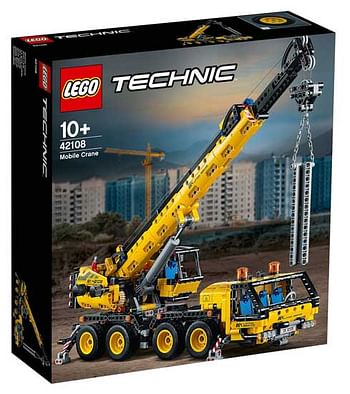 Aanbiedingen 42108 Mobiele kraan - Lego - Geldig van 10/10/2020 tot 01/11/2020 bij ToyChamp