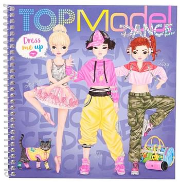 Aanbiedingen TOPModel Dress Me Up Stickerbook DANCE - Top Model - Geldig van 10/10/2020 tot 01/11/2020 bij ToyChamp