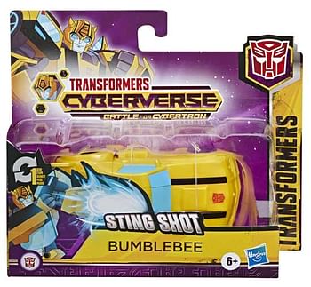 Aanbiedingen Transformers Cyberverse 1 Stap Figuur 12cm - Hasbro - Geldig van 10/10/2020 tot 01/11/2020 bij ToyChamp