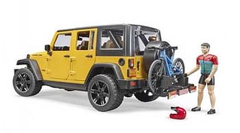 Aanbiedingen Bruder 02543 Jeep Wrangler Rubicon Unlimited - Bruder - Geldig van 10/10/2020 tot 01/11/2020 bij ToyChamp