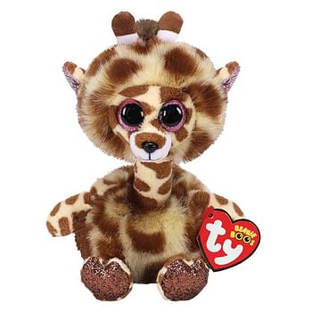 Aanbiedingen TY Beanie Boo Gertie de Giraf 24cm - Ty - Geldig van 10/10/2020 tot 01/11/2020 bij ToyChamp