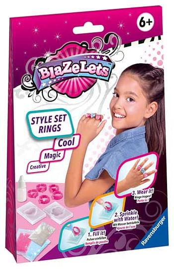 Aanbiedingen Blazelets Style Set Rings - Ravensburger - Geldig van 10/10/2020 tot 01/11/2020 bij ToyChamp