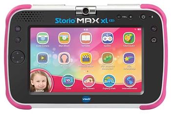 Aanbiedingen Storio Max XL 2.0 roze 7 inch - Vtech - Geldig van 10/10/2020 tot 01/11/2020 bij ToyChamp