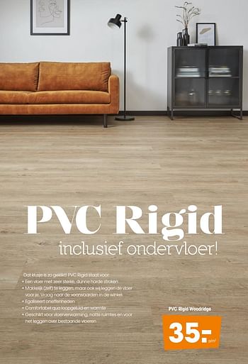 Aanbiedingen Pvc rigid woodridge - Huismerk - Kwantum - Geldig van 14/10/2020 tot 08/11/2020 bij Kwantum