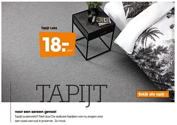 Aanbiedingen Tapijt luka - Huismerk - Kwantum - Geldig van 14/10/2020 tot 08/11/2020 bij Kwantum