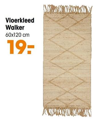 Aanbiedingen Vloerkleed walker - Huismerk - Kwantum - Geldig van 14/10/2020 tot 08/11/2020 bij Kwantum