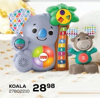 Aanbiedingen Koala - Fisher-Price - Geldig van 21/10/2020 tot 08/12/2020 bij Supra Bazar