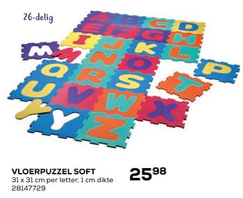 Aanbiedingen Vloerpuzzel soft - Huismerk - Supra Bazar - Geldig van 21/10/2020 tot 08/12/2020 bij Supra Bazar