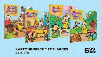 Aanbiedingen Kartonboekje met flapjes - Bumba - Geldig van 21/10/2020 tot 08/12/2020 bij Supra Bazar