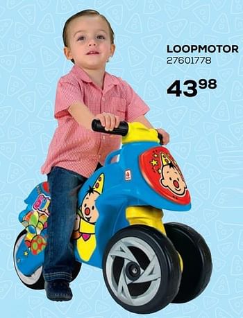 Aanbiedingen Loopmotor - Bumba - Geldig van 21/10/2020 tot 08/12/2020 bij Supra Bazar
