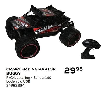 Aanbiedingen Crawler king raptor buggy - Huismerk - Supra Bazar - Geldig van 21/10/2020 tot 08/12/2020 bij Supra Bazar