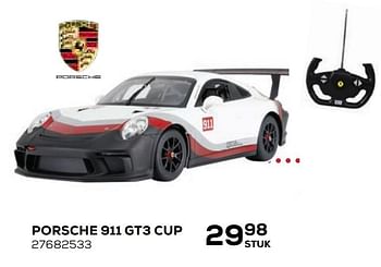 Aanbiedingen Porsche 911 gt3 cup - Huismerk - Supra Bazar - Geldig van 21/10/2020 tot 08/12/2020 bij Supra Bazar