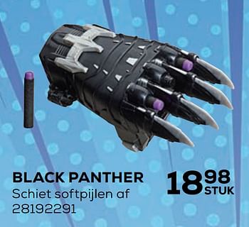 Aanbiedingen Black panther - Marvel - Geldig van 21/10/2020 tot 08/12/2020 bij Supra Bazar