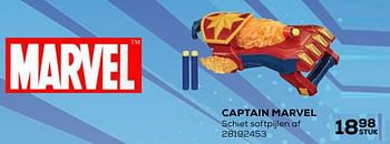 Aanbiedingen Captain marvel - Marvel - Geldig van 21/10/2020 tot 08/12/2020 bij Supra Bazar